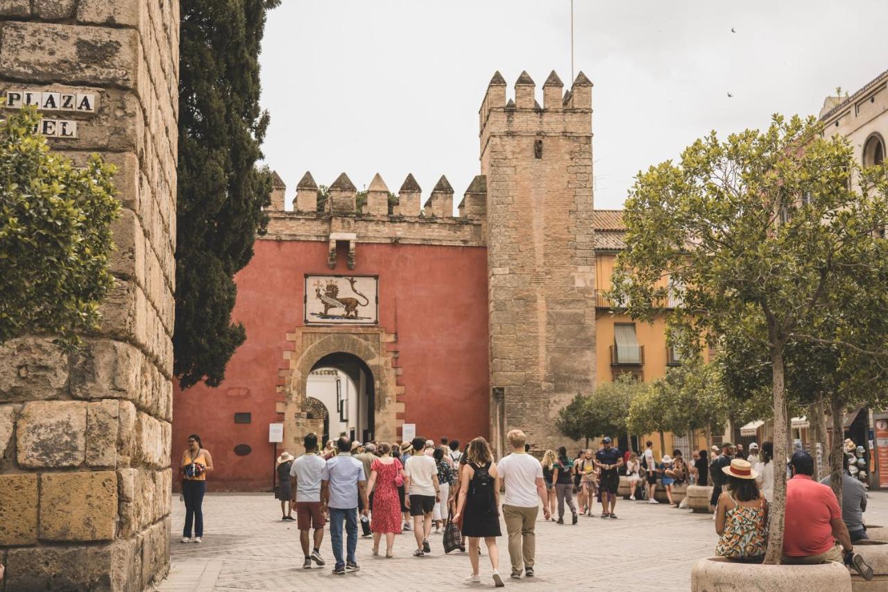 Apartamento Jardin De Santa Paula Sevilla Exteriör bild